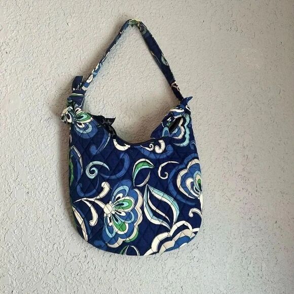 Vera Bradley Mediterranean Blue Shoulder Bag - Picture 2 of 4
